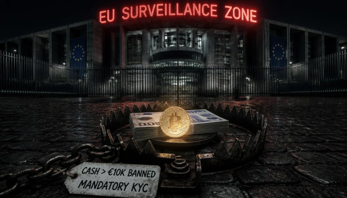 Fortăreața Supravegherii: Cum transformă UE standardele AML în închisoare financiară (și de ce Crypto este singura ieșire)