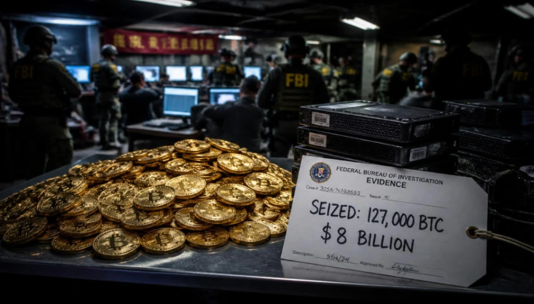 BREAKING: Operațiunea Blackout. Cum a confiscat FBI 127.000 de Bitcoin (8 Miliarde $) în cea mai mare captură din istorie