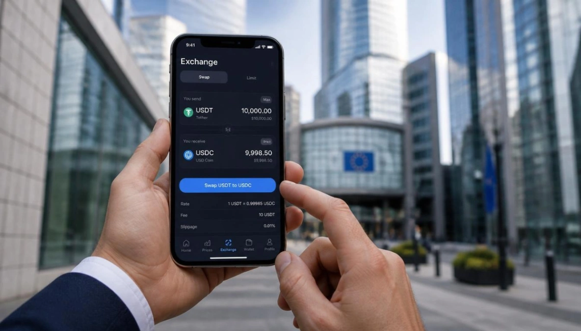 Tranziția obligatorie de la USDT la USDC: De ce trebuie să îți muți banii înainte ca Europa să schimbe regulile
