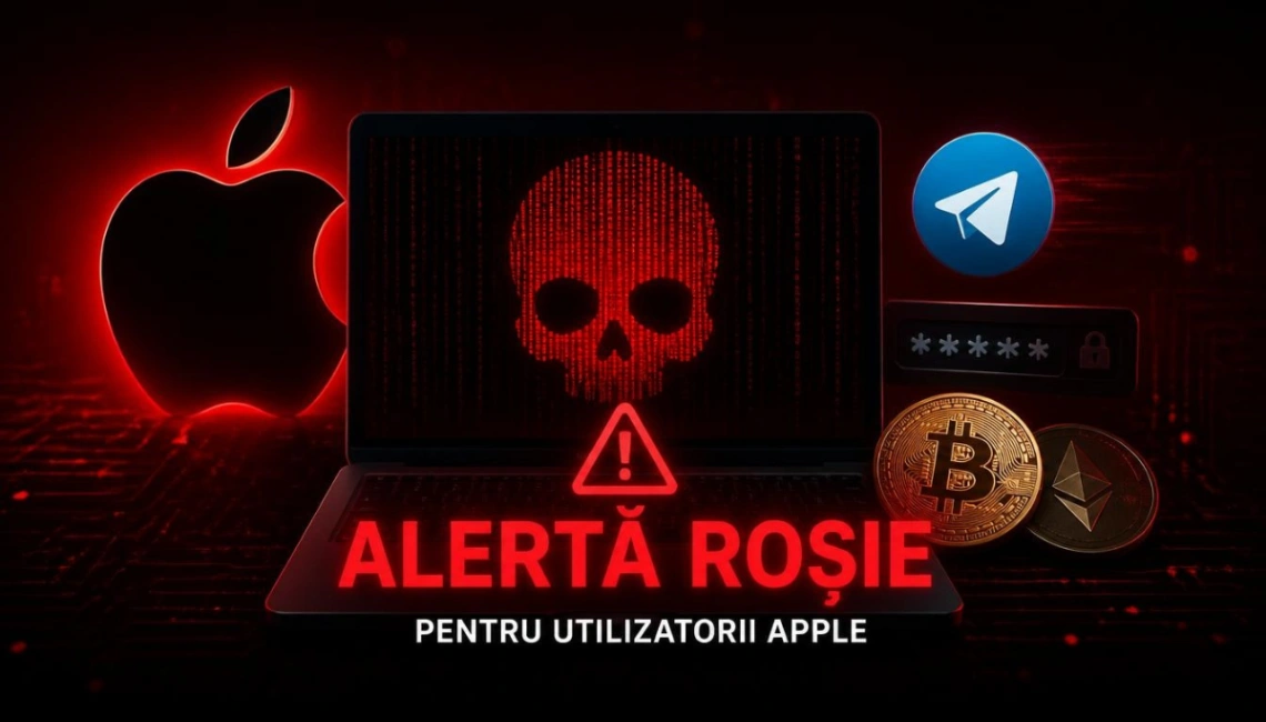 Alertă Roșie pentru utilizatorii Apple: Noul virus de Mac care îți fură contul de Telegram, parolele și fondurile crypto