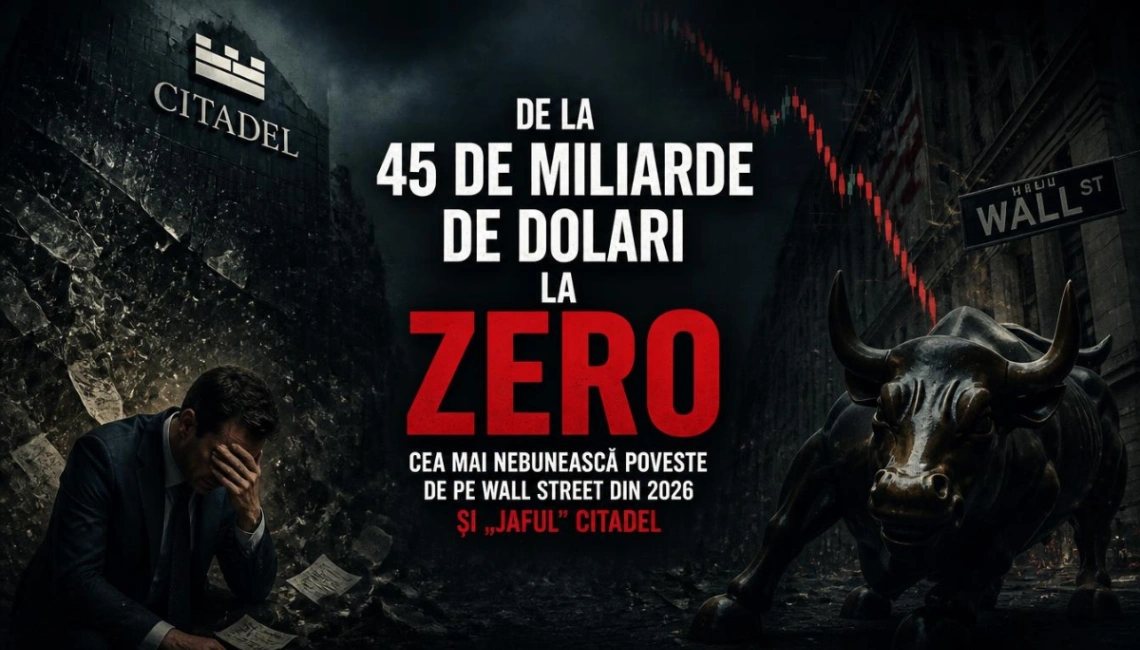 De la 45 de miliarde de dolari la zero: Cea mai nebunească poveste de pe Wall Street din 2026 și „Jaful” Citadel